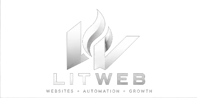 LitWeb monochrome logo